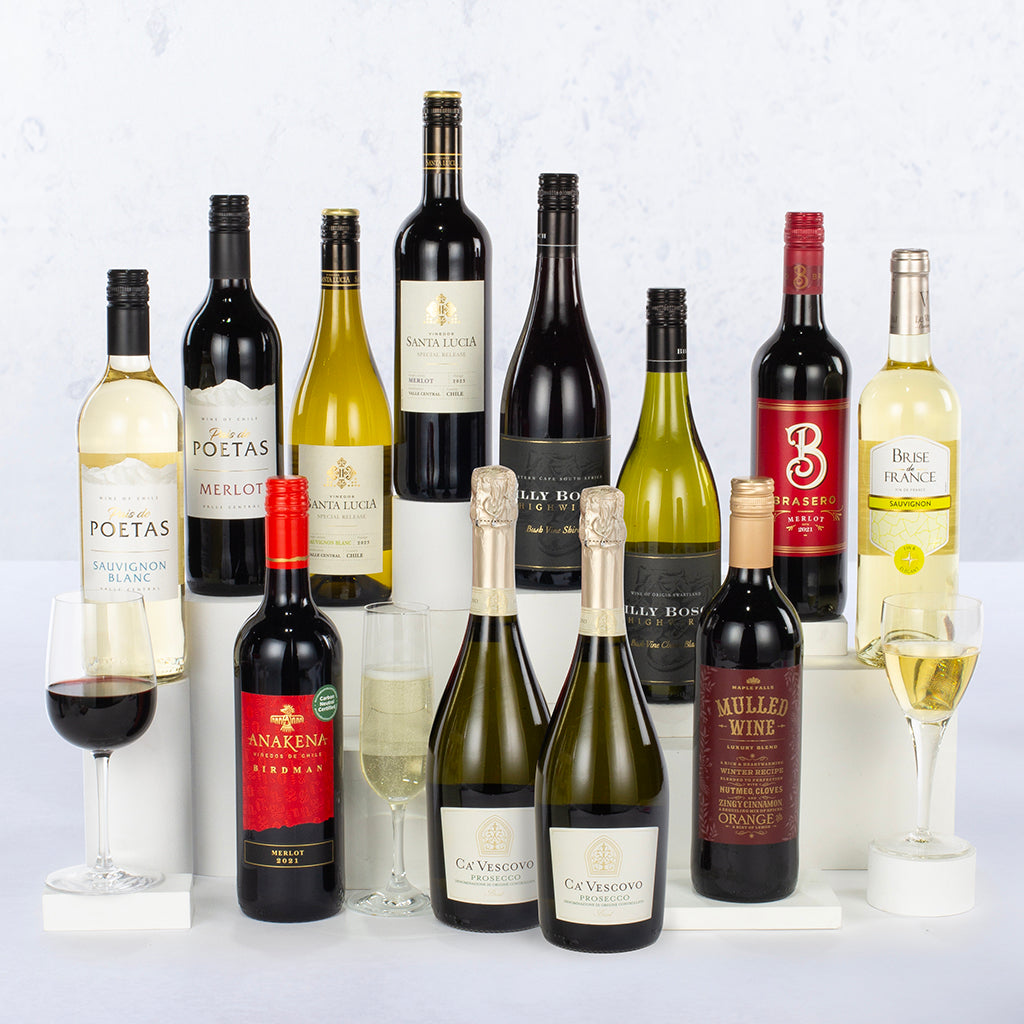 Fresh Look at Luxury Wine Collection Twelve Wines In A Gift Box