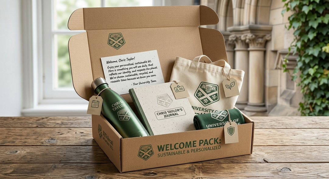 Branded Merchandise for University Onboarding