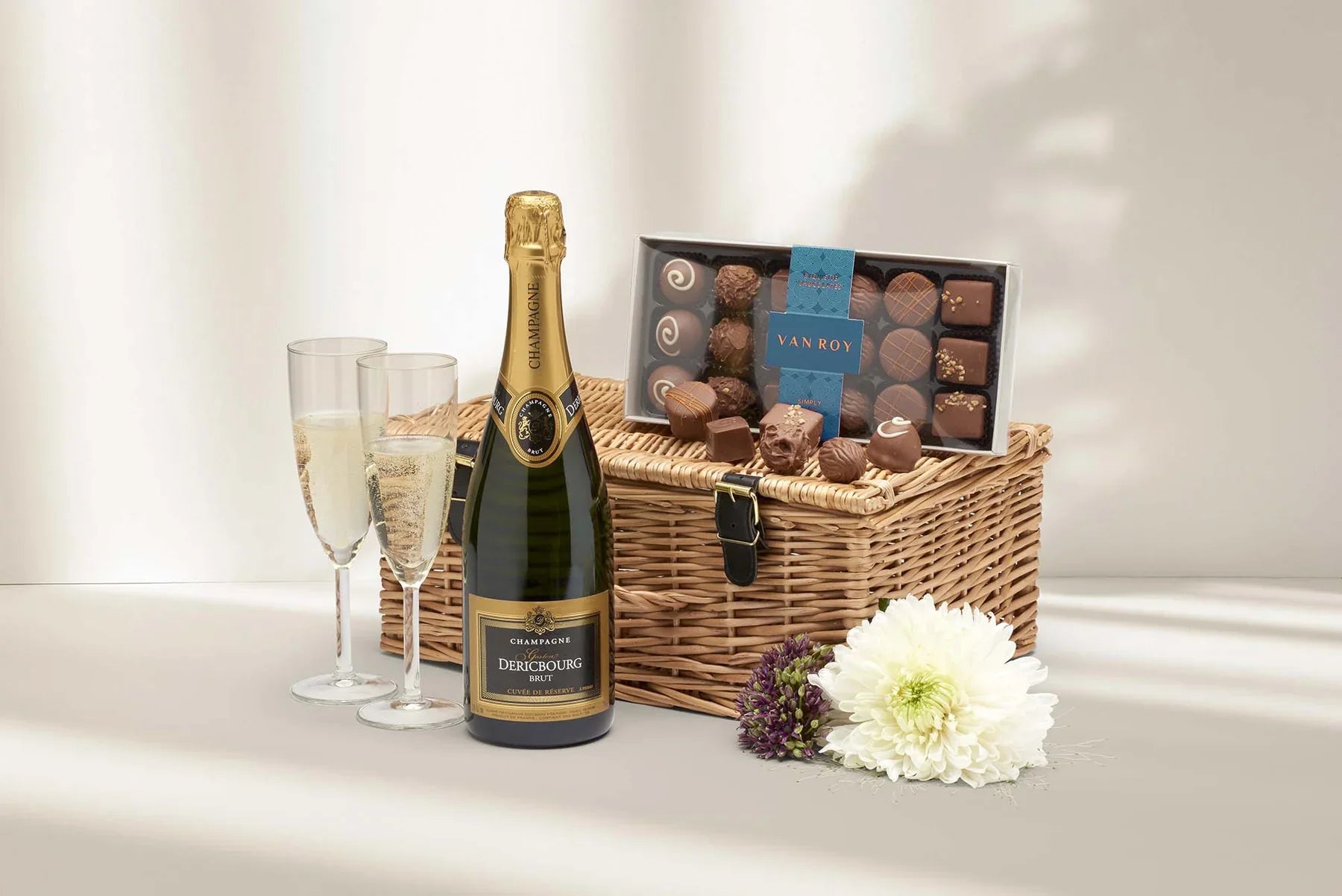 Luxury client gifts including branded hampers, personalised items, and premium corporate gift sets