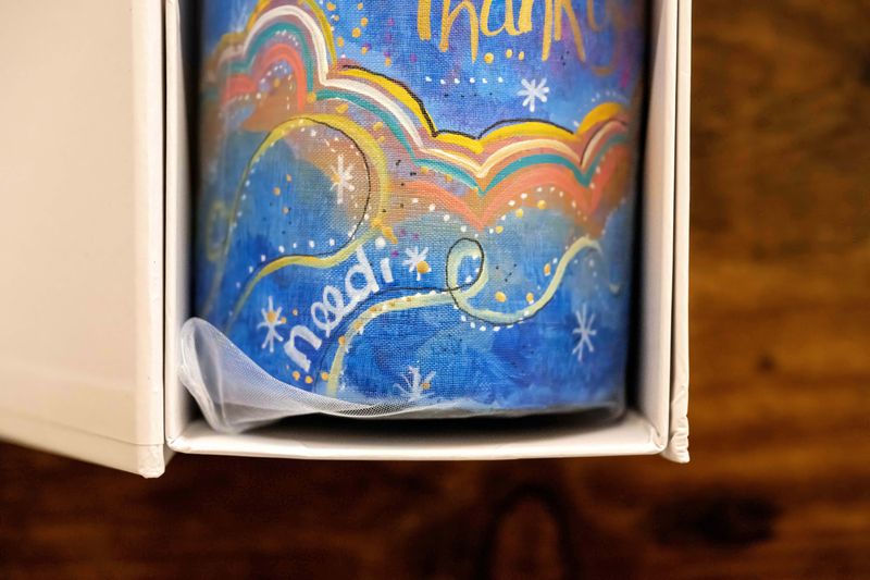 Bespoke Hand-Painted Champagne