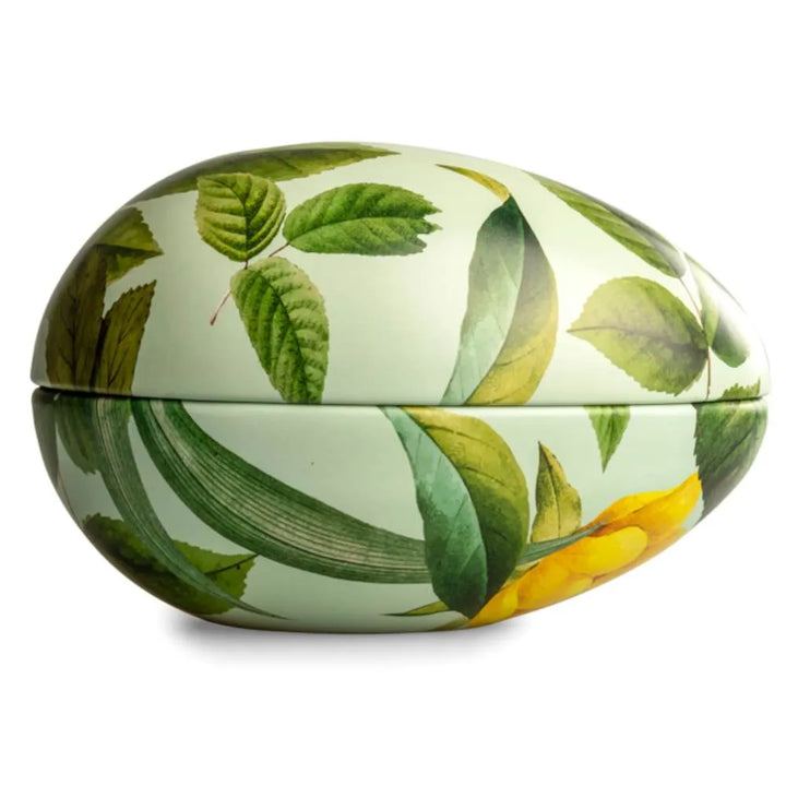 Green Leaf Easter Egg Tin