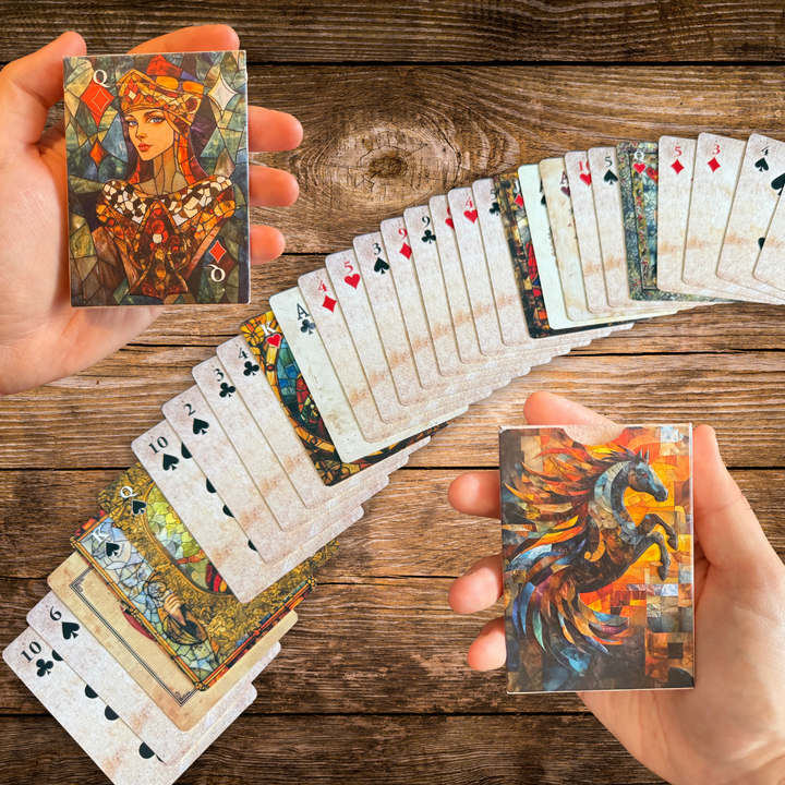 Trading Card Renaissance Luxury Renaissance Playing Cards - Artistic Design for Collectors – needi