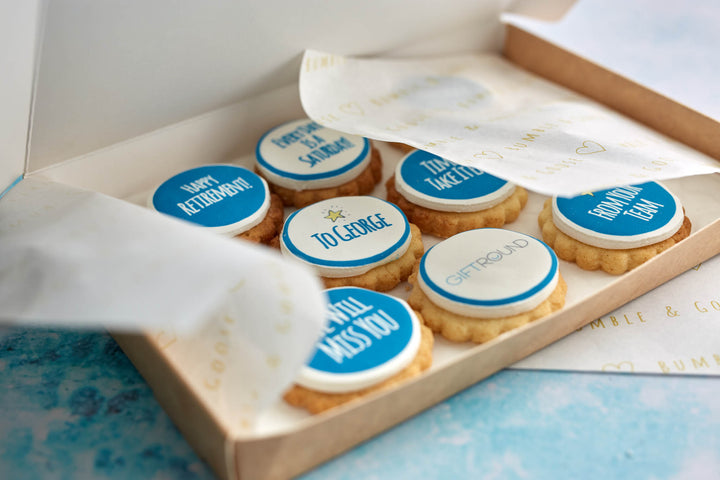 Personalised Fondant Biscuit Box