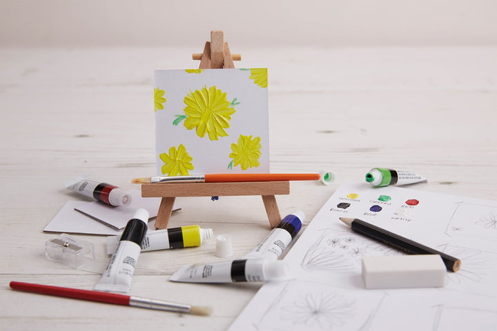 Bee & Bumble Mini Easel Paint Box Craft Set