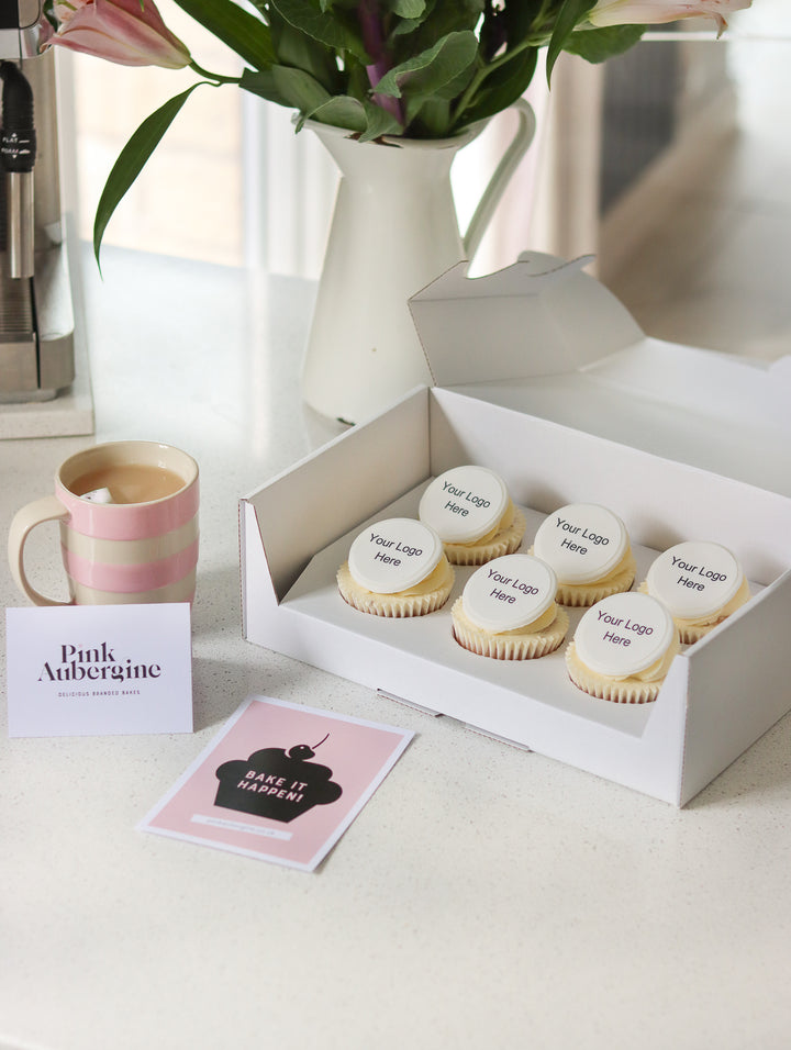 Luxury Logo Cupcakes