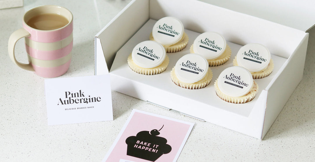 Luxury Logo Cupcakes