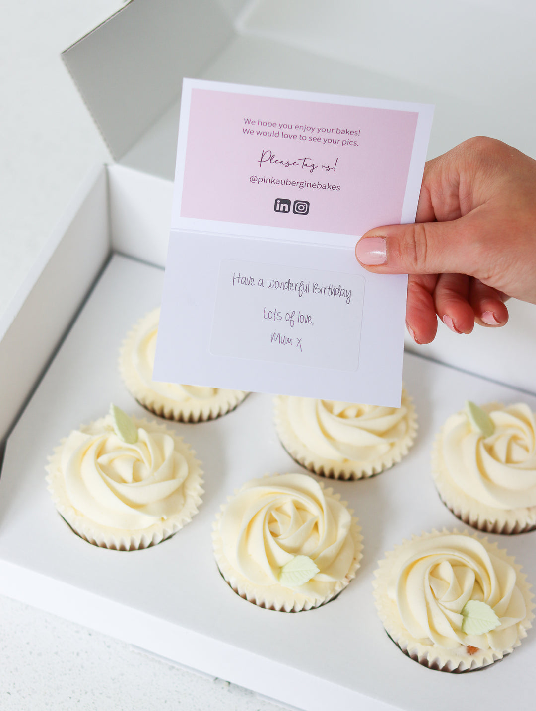 Sweet Message Cupcakes