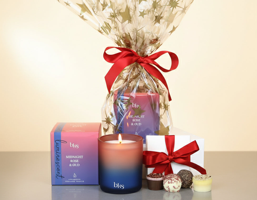 Luxury Candle & Chocolates