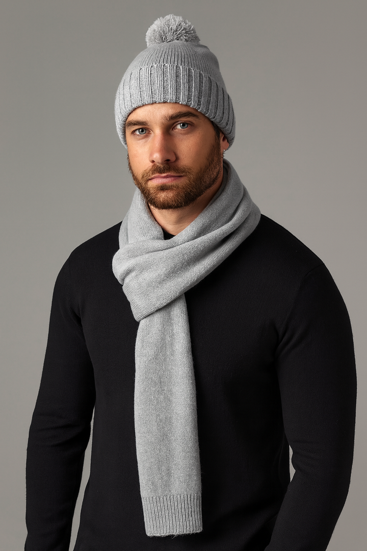 Personalised Unisex Hat & Scarf Set