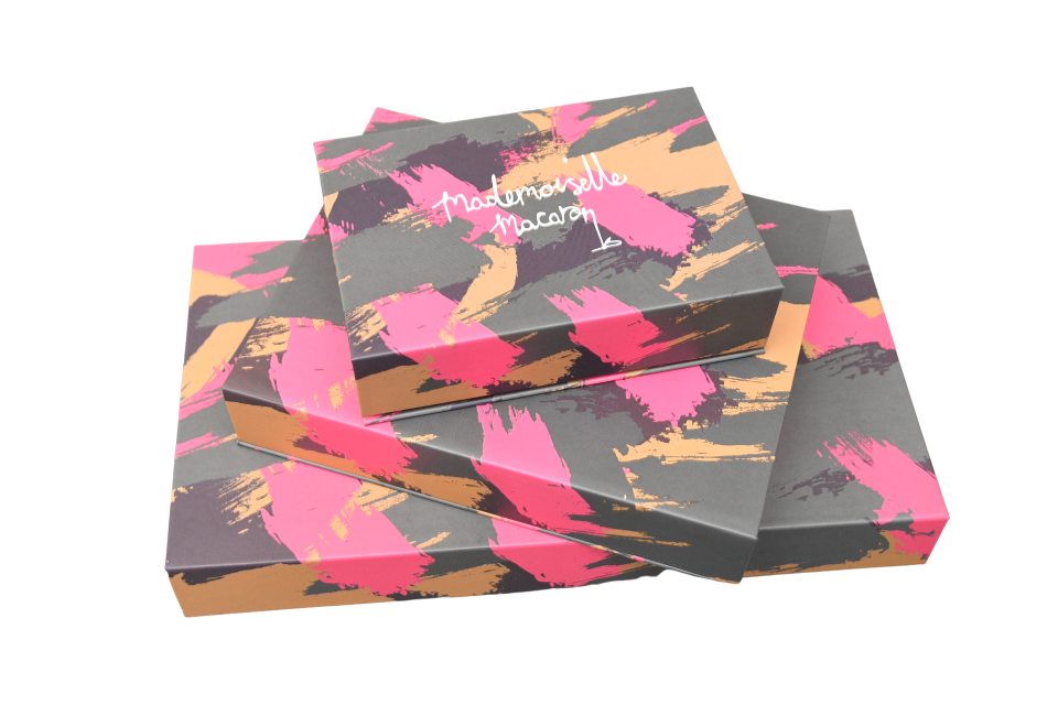 Personalised Message Macaron Gift Box