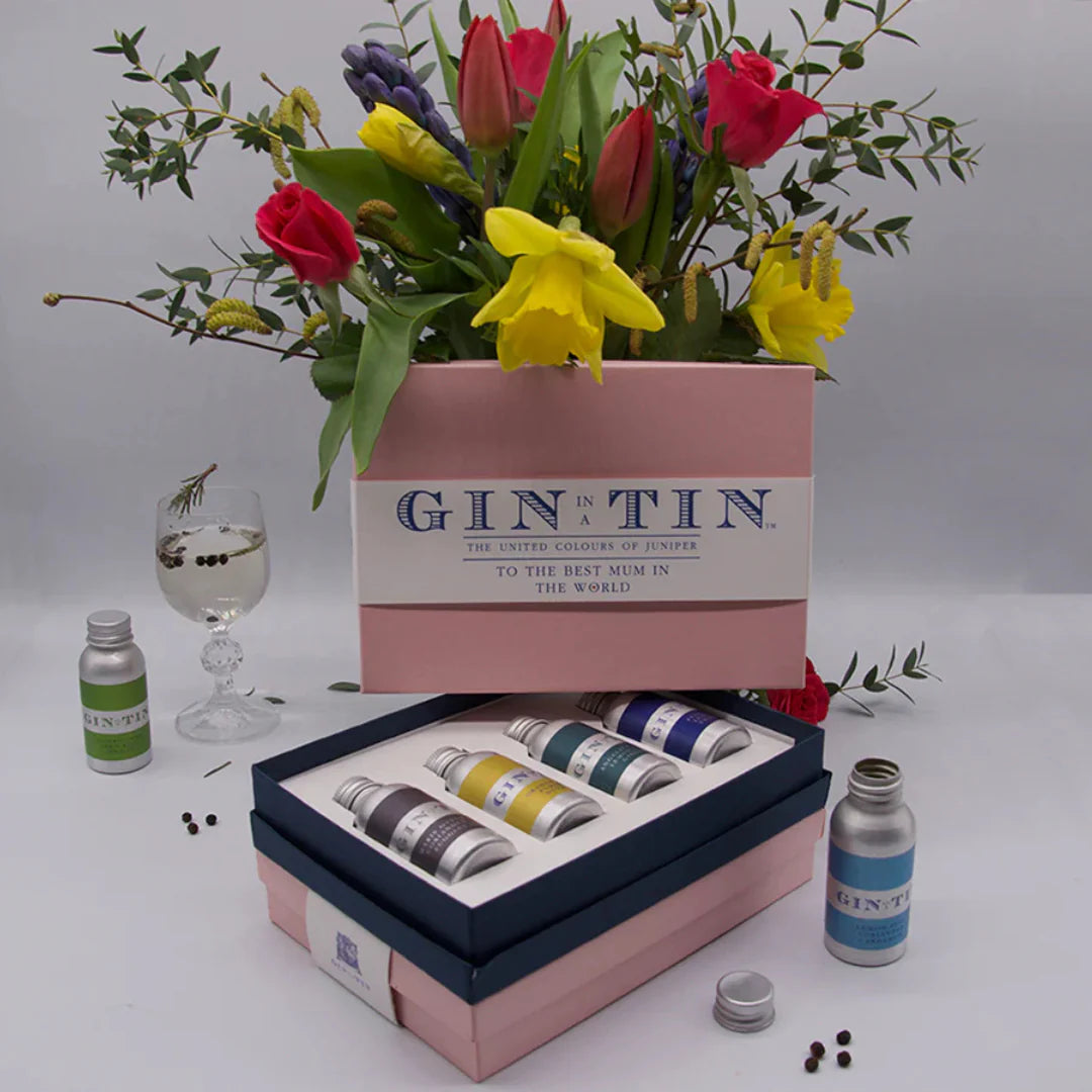 Mini Gin Tins For Mums (Set Of 4)
