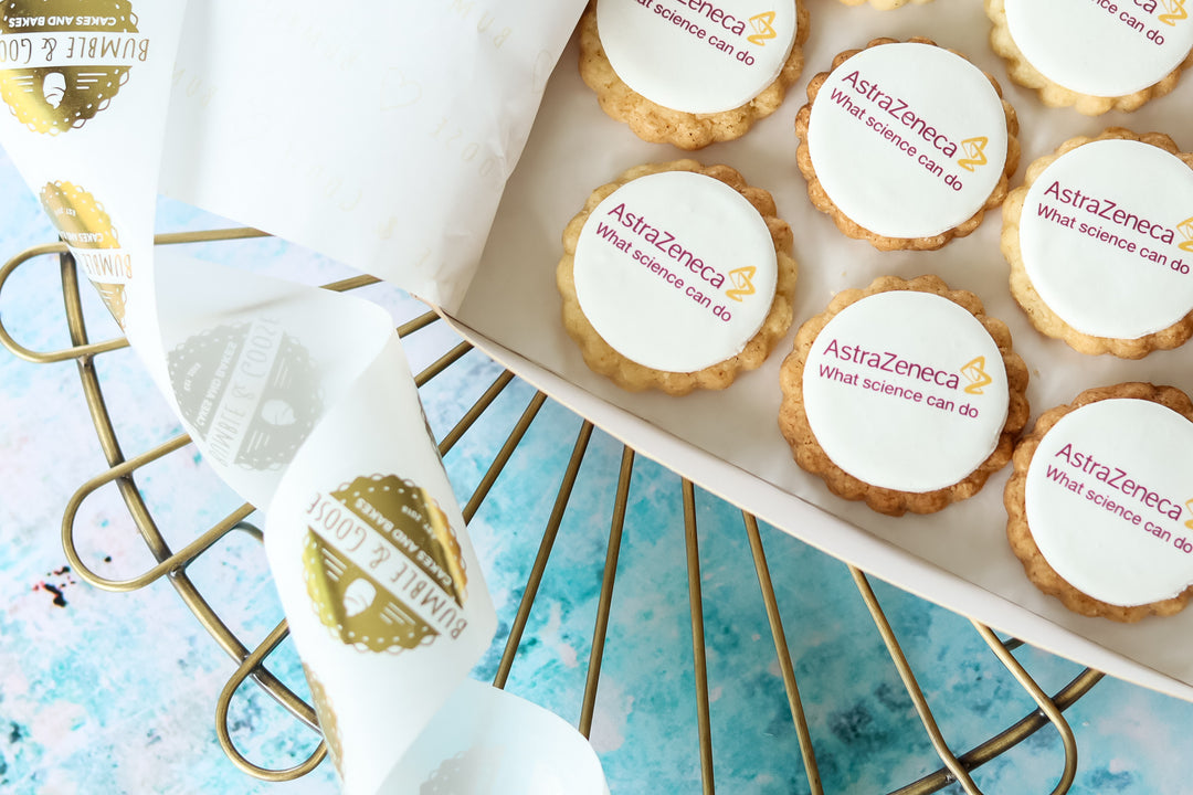 Personalised Fondant Biscuit Box