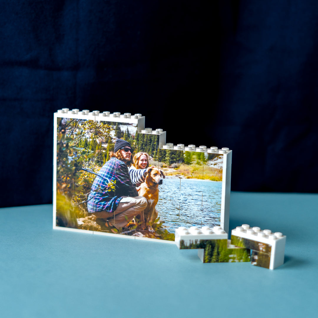 Personalised LEGO® Brick Photo Block Puzzle