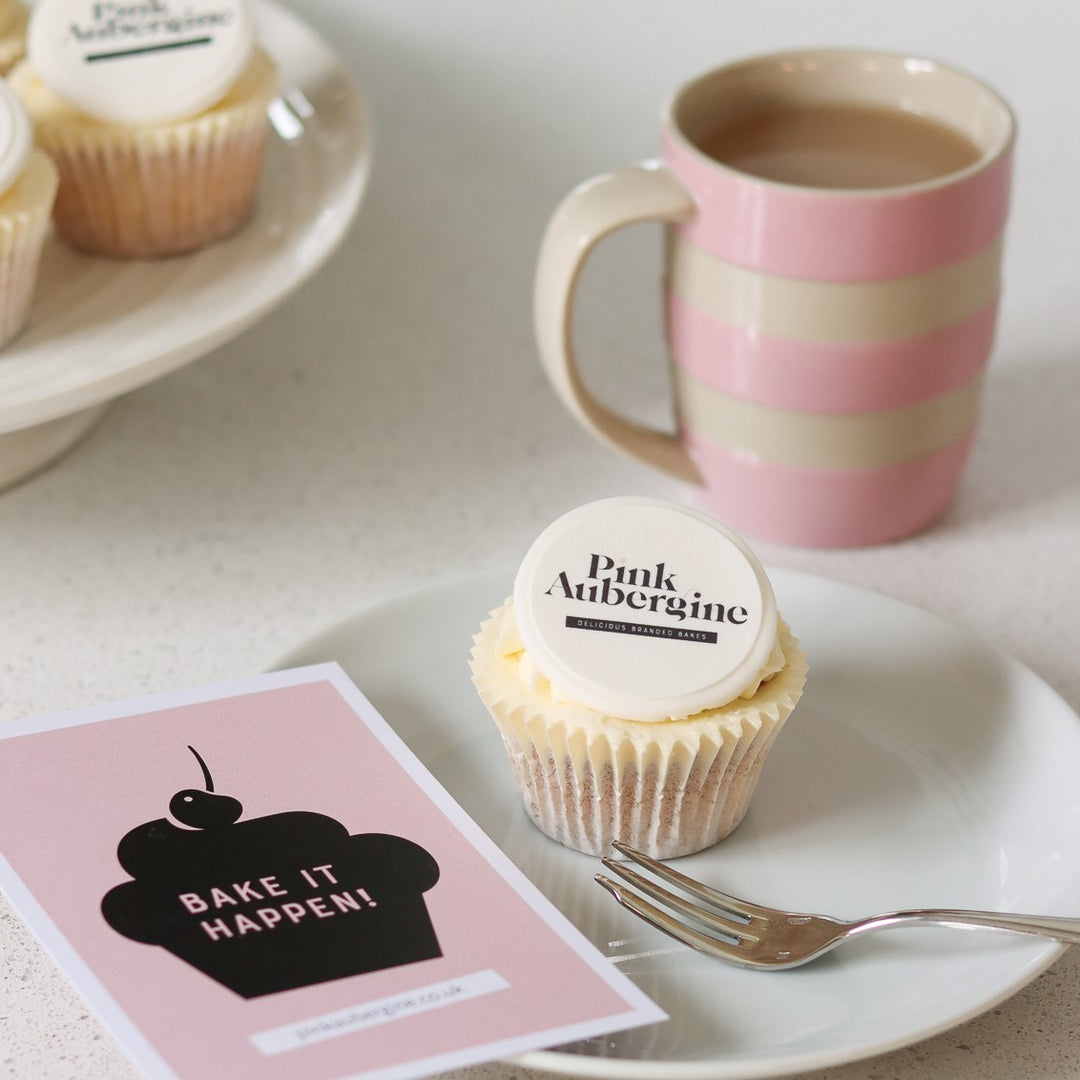 Branded Logo Cupcake Boxes