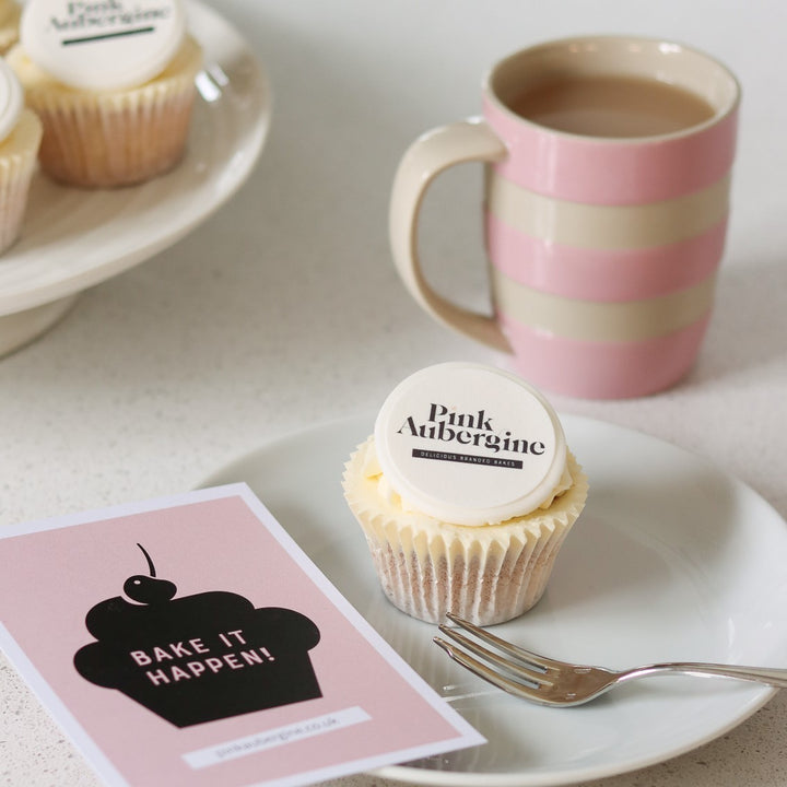 Luxury Logo Cupcakes