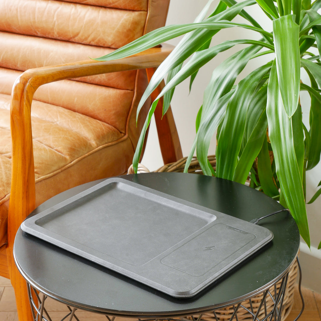 Wireless Charging Vanity Tray