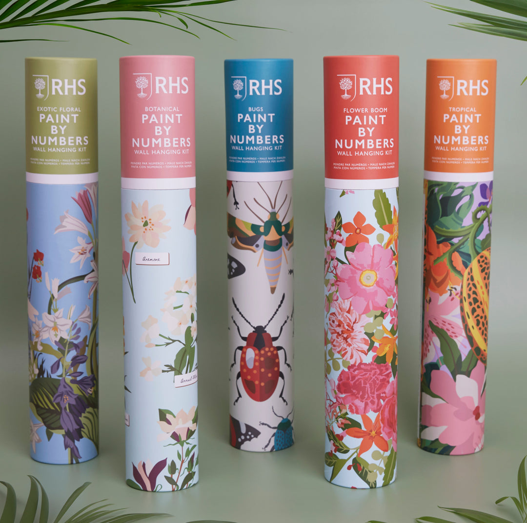 Exotic Floral Paint By Numbers Kit