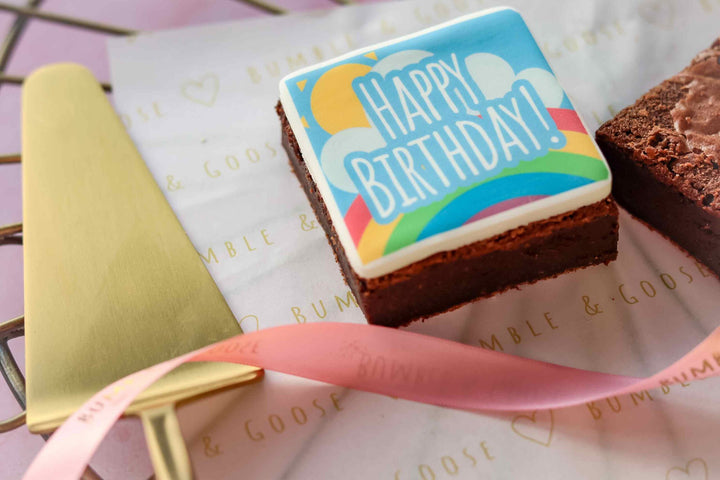 Luxurious Branded Brownies