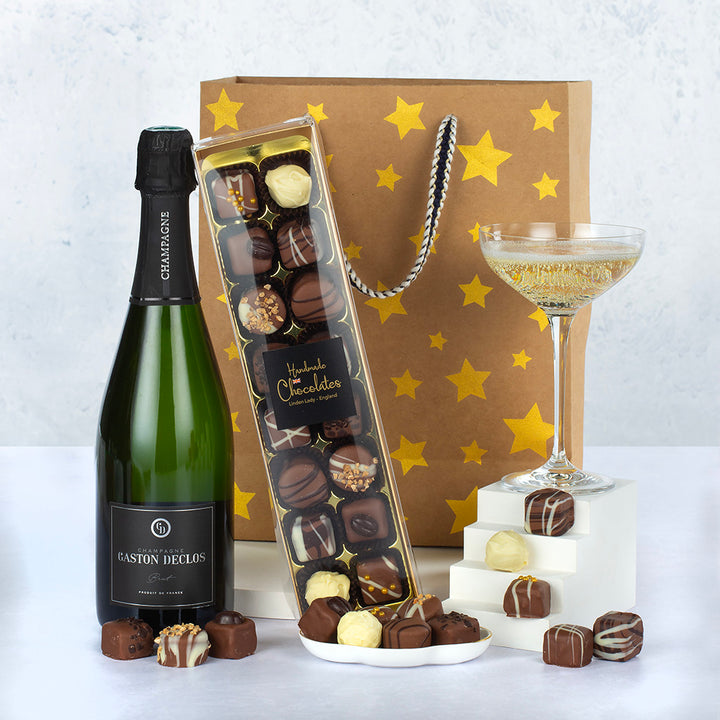 Luxurious Champagne & Chocolate Gift Set