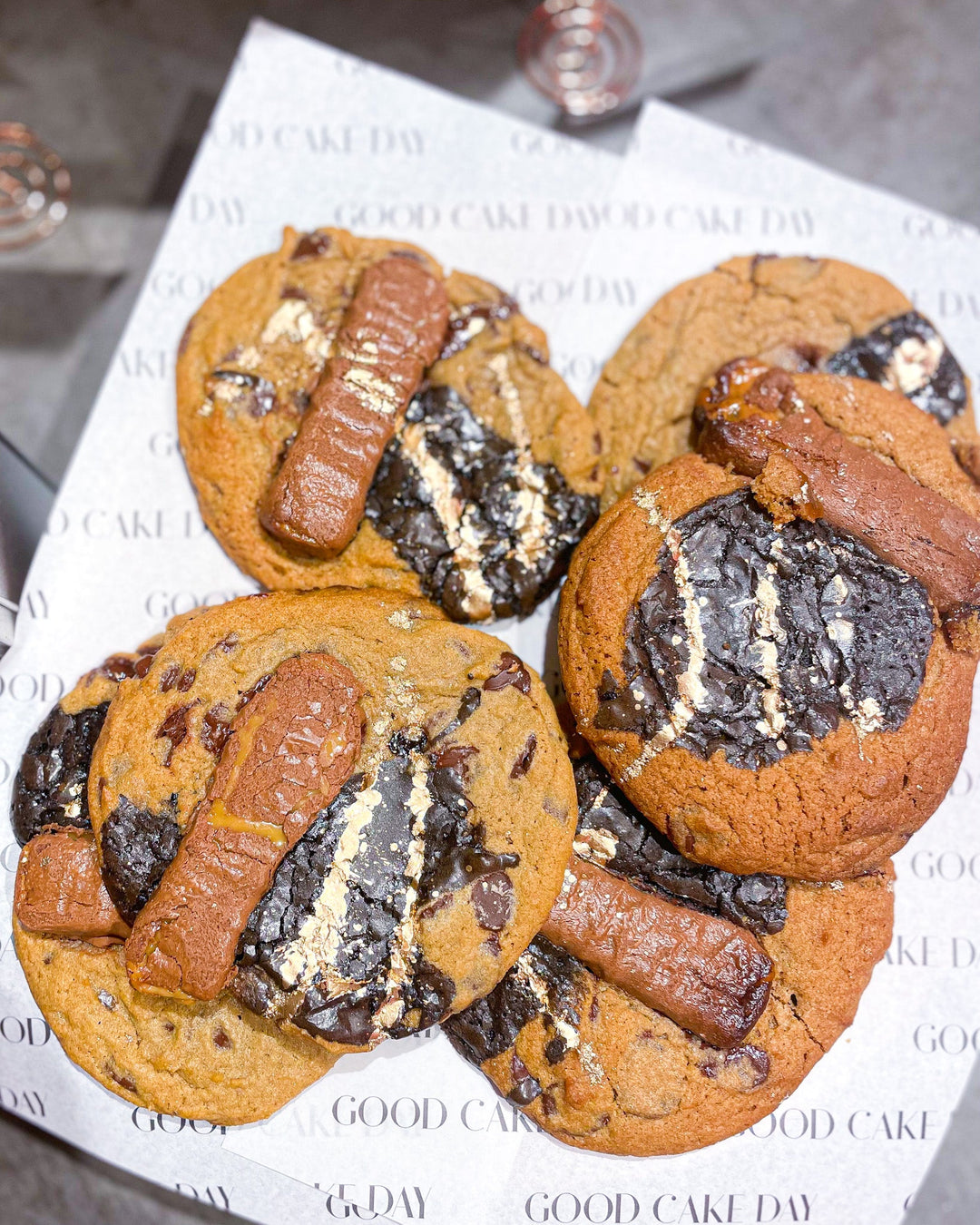 Crownie - Decadent Chocolate Chip Cookie Brownie Fusion