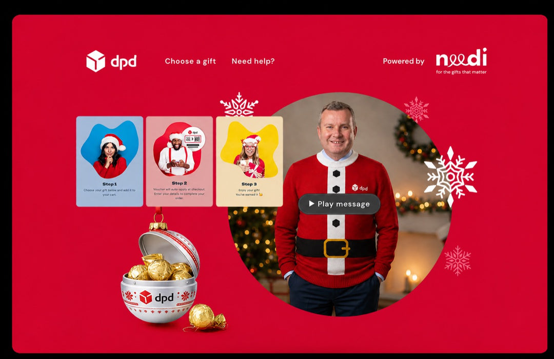 DPD Christmas gift portal by needi