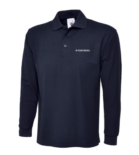 Forterro Branded - Long Sleeve Polo Shirt