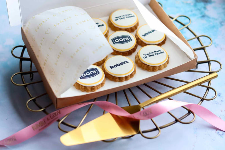 Personalised Fondant Biscuit Box