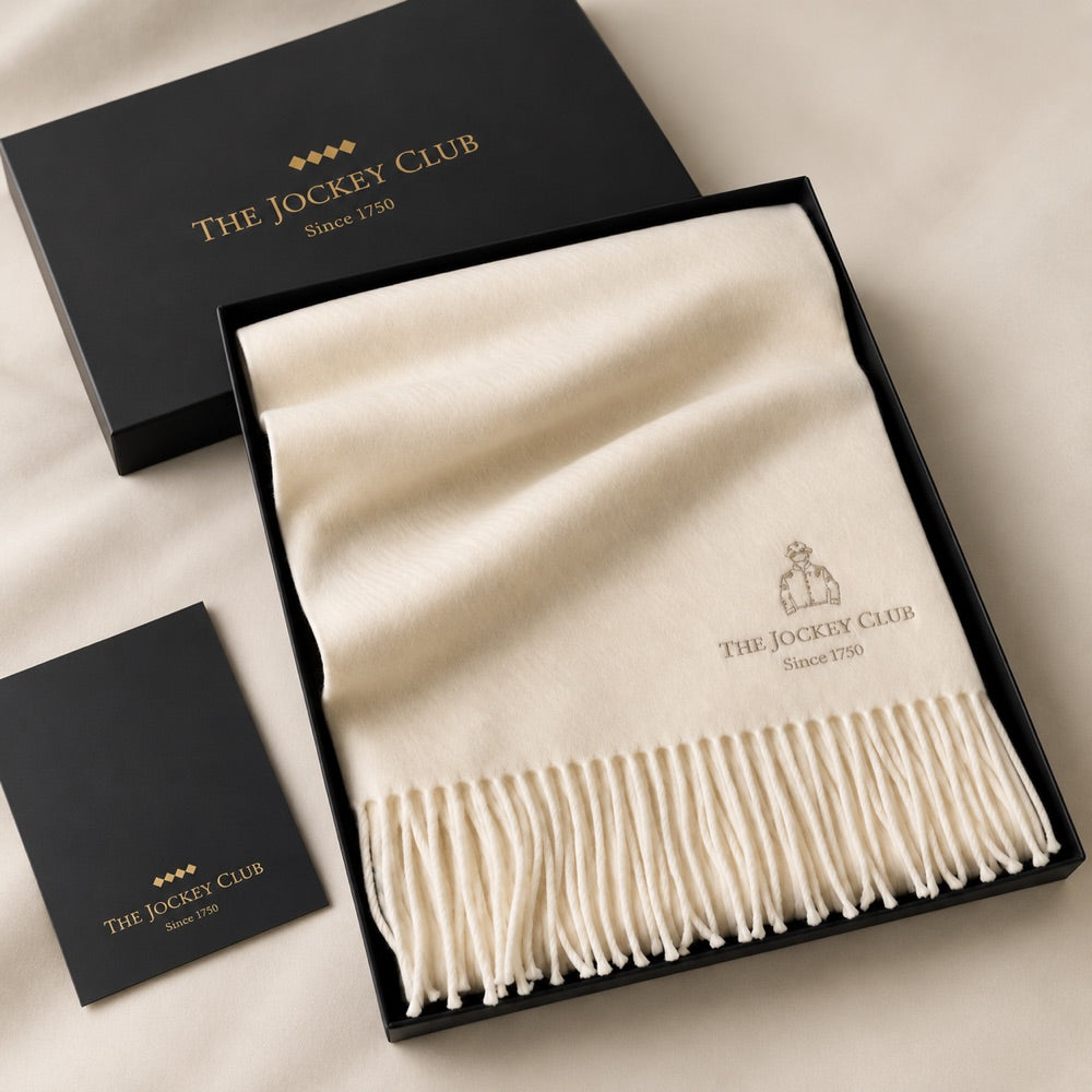 Luxury cashmere scarf gift